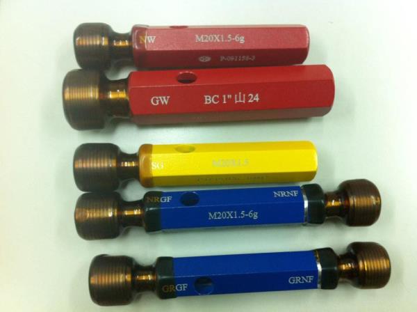 Wear checking plug for GO/NOGO thread ring gauge  ,Wear checking plug for GO thread ring gauge,CHG,Instruments and Controls/Inspection Equipment