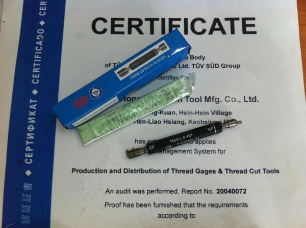 Thread Plug Gauge,Thread Plug Gauge,CHG,Instruments and Controls/Inspection Equipment