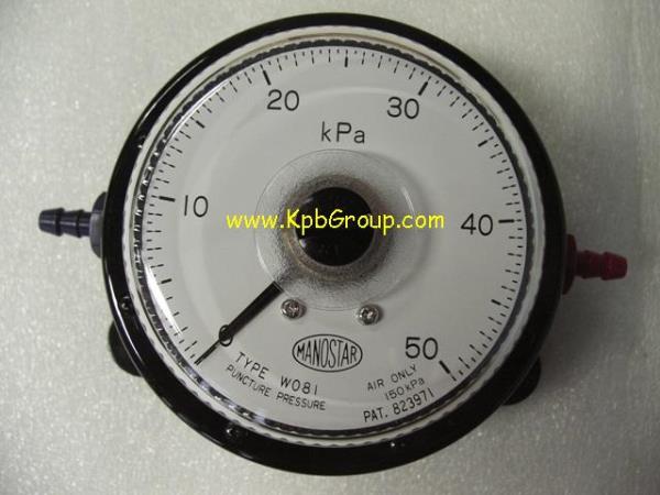 MANOSTAR Low Differential Pressure Gauge WO81FN50E,YAMAMOTO, MANOSTAR, Pressure Gauge, WO81FN50E,MANOSTAR,Instruments and Controls/Gauges