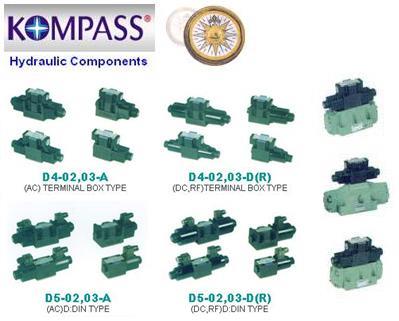 Solenoid valves : KOMPASS,D4, D5, โซลินอยด์ kompass, ,KOMPASS,Tool and Tooling/Hydraulic Tools/Other Hydraulic Tools