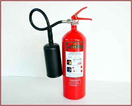 เครื่องดับเพลิง ชนิดสารCO2,เครื่องดับเพลิง,สารCO2,ยกหิ้ว,ถังดับเพลิง,SATURN (แซทเทริล),Plant and Facility Equipment/Safety Equipment/Fire Protection Equipment