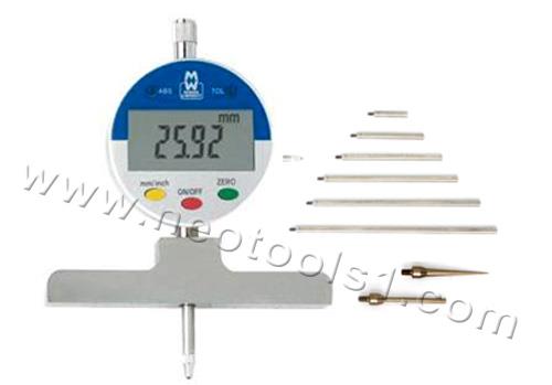ไดอัลเกจวัดลึกดิจิตอล 0-550mm/-22"/0.01mm,ดอัลเกจวัดลึกดิจิตอล,MOORE & WRIGHT,Instruments and Controls/Measuring Equipment