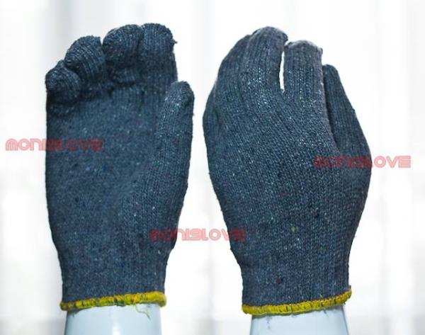 ถุงมือผ้าทอ ขนาด 4 ขีด สีเทา,ถุงมือผ้า,,Plant and Facility Equipment/Safety Equipment/Gloves & Hand Protection