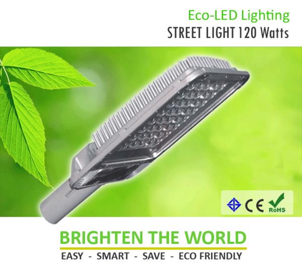 Eco-LED Street Light 120W,LED High Bay,LED Flood Light,LED T8,LED,โคม LED,Eco-Lite,Energy and Environment/Energy Projects