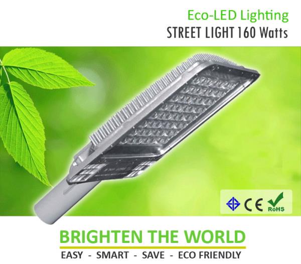 Eco-LED Street Light 160W,LED High Bay,LED Flood Light,LED T8,LED,โคม LED,Eco-Lite,Energy and Environment/Energy Projects