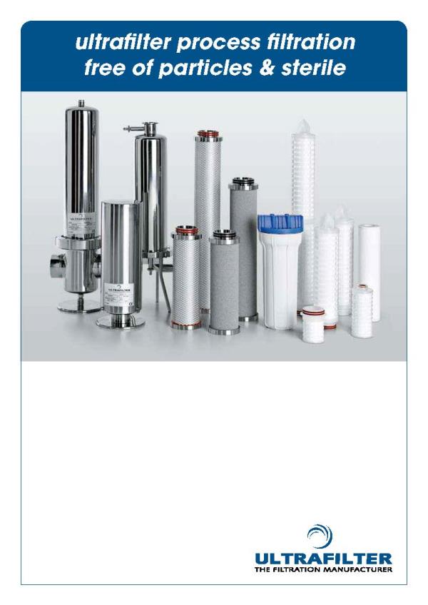 Sterile filter element and housings for compressed air systems,Filter element (ไส้กรองอากาศ),Ultrafilter,Machinery and Process Equipment/Filters/Filter Media & Filter Element