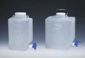 Nalgene Autoclavable Rectangular Carboys with Spigot; PPCO, PP spigot and screw ,Nalgene Autoclavable Rectangular ,Fisher Scientific,Machinery and Process Equipment/Machinery/Bottle