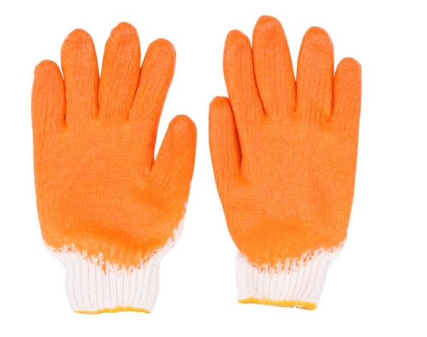 ถุงมือผ้าเคลือบยางส้ม,ถุงมืออุตสาหกรรม , ถุงมือผ้าเคลือบยาง , ถุงมือผ้าเคลือบยางส้ม,,Plant and Facility Equipment/Safety Equipment/Gloves & Hand Protection