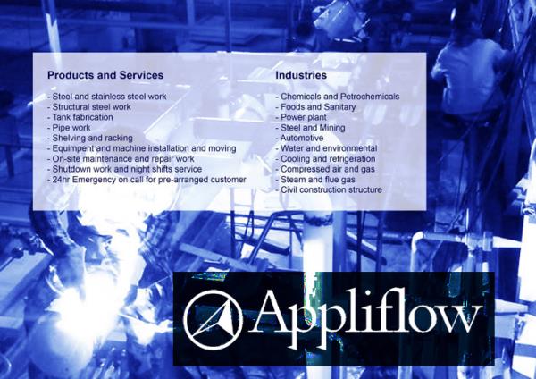 งานท่อ,งานท่อ,Appliflow,Custom Manufacturing and Fabricating/Welding Services