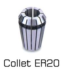 ลูก COLLET ER20,COLLET ER20,JCI,Tool and Tooling/Machine Tools/Collets