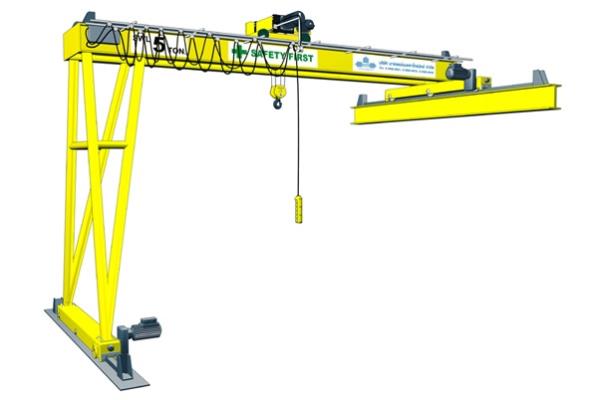เครนกึ่งเครนขา (Semi Gantry Crane),Semi Gantry Crane,Master,Materials Handling/Cranes
