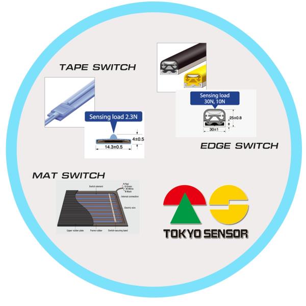 MAT SWITCH / EDGE SWITCH / TAPE SWITCH,Mat sensor,Tokyo Sensor,Instruments and Controls/Sensors