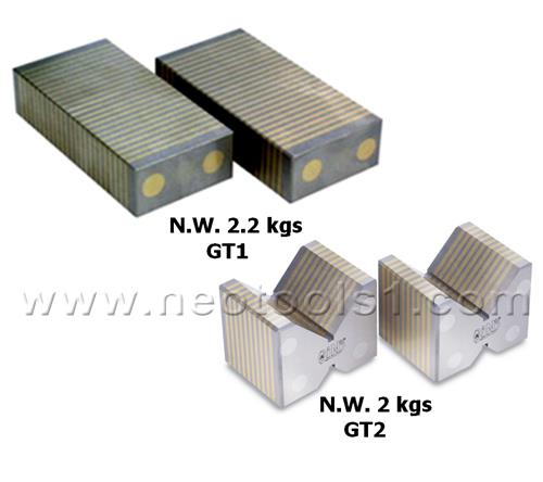 บล็อคแม่เหล็ก GT2 (2ชิ้น/ชุด),บล็อคแม่เหล็ก,GIN,Electrical and Power Generation/Magnets
