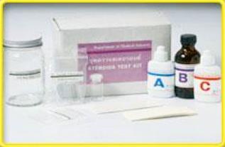 ชุดทดสอบสเตียรอยด์ Steroid test kit ในยาแผนโบราณ (เทคนิค TLC)