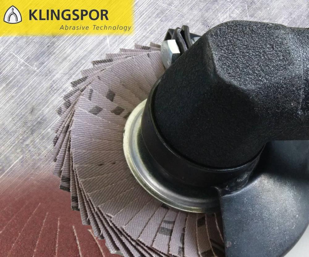 จายทรายเรียงซ้อนหลังอ่อน4นิ้ว ผ้าเยอรมัน (KLINGSPOR)
