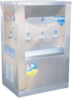 ตู้ทำน้ำเย็นแบบต่อท่อประปา 3 ก๊อก,ตู้ทำน้ำเย็น,cooling,ตู้เย็นสแตเลส,stainless,MAXCOOL,Machinery and Process Equipment/Coolers