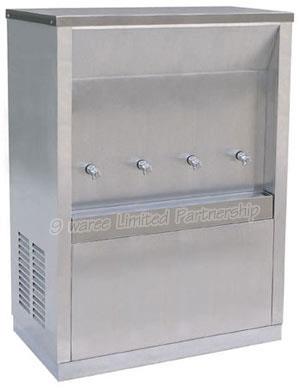 ตู้ทำน้ำเย็นแบบต่อท่อประปา 4 ก๊อก,ตู้ทำน้ำเย็น,cooling,ตู้เย็นสแตเลส,stainless,MAXCOOL,Machinery and Process Equipment/Coolers