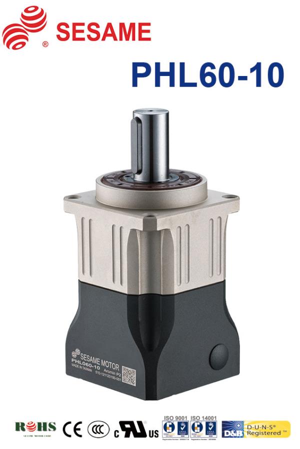 Planetary Gearheads PHL60-10,Gearbox, Gearhead, Reducer,SESAME MOTOR CORP.,Machinery and Process Equipment/Gears/Gearboxes