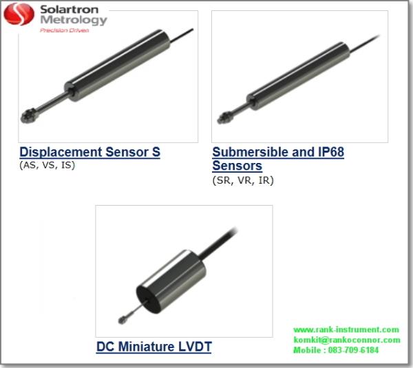 Absolute Displacement Transducers LVDT,Absolute Displacement Transducers LVDT,Solartron,Instruments and Controls/Probes