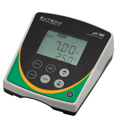 เครื่องวัดค่าความเป็นกรด-ด่าง, ค่ามิลลิโวลต์ และอุณหภูมิ แบบตั้งโต๊ะ รุ่น pH700,วัดค่ากรด-ด่าง,pH,ค่า pH,การวัดคุณภาพน้ำ,pH700,Eutech,Instruments and Controls/Measuring Equipment