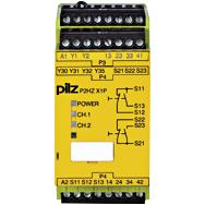 PILZ Safety relay PNOZX - Two - hand monitoring # P2HZ X1P ,Safety relays , Safety relay , pilz , P2HZ X1P , PNOZX , Two - hand monitoring,PILZ,Automation and Electronics/Automation Systems/General Automation Systems