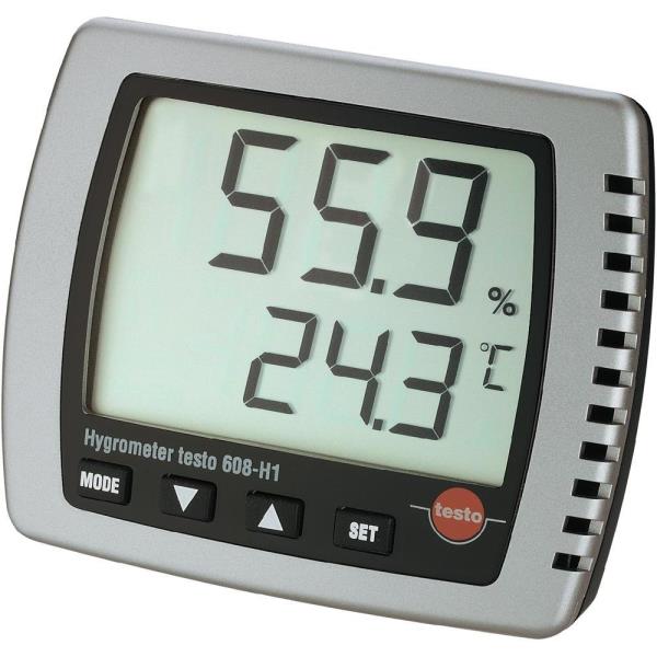 เครื่องวัดอุณหภูมิและความชื้นสัมพัทธ์แบบติดผนัง / ตั้งโต๊ะ รุ่น Testo 608-H1,เครื่องวัดอุณหภูมิ,ความชื้นสัมพัทธ์,แบบแขวน,testo ,TESTO,Instruments and Controls/RPM Meter / Tachometer