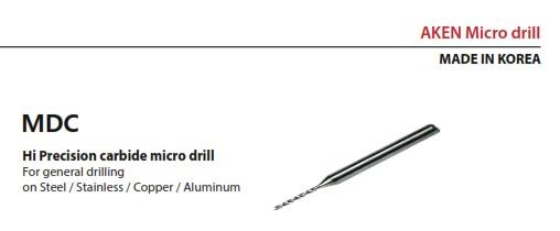 Precision Carbide micro drill AKEN ดอกสว่านคาร์ไบด์,Micro drill, pcb drill, ดอกสว่าน,สว่านคาร์ไบด์,AKEN,Tool and Tooling/Cutting Tools