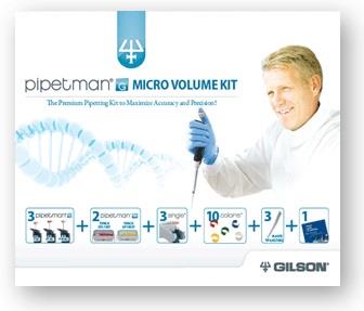 PIPETMAN G Micro volume Kit - NEW!,pipetman kit, Micro volume Kit, micro volume, ,GILSON,Instruments and Controls/Laboratory Equipment