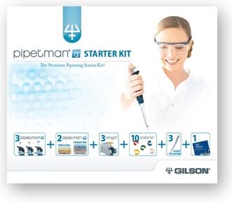 PIPETMAN G Starter Kit - NEW!,pipetman kit, starter Kit, starter, ชุดทดลอง ,GILSON,Instruments and Controls/Laboratory Equipment