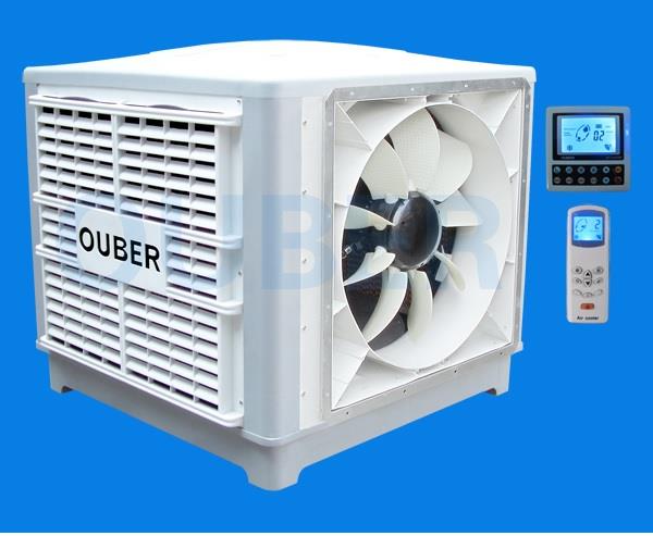 เครื่องทำลมเย็น,เครื่องทำลมเย็น,พัดลมไอเย็น,Evaporative Air Cooler,evap air cooler,แอร์ไอน้ำ,OUBER,Machinery and Process Equipment/Industrial Fan