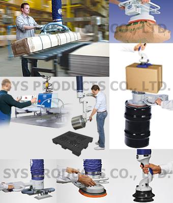 SYSP Vacuum Lifter เครื่องยก ถุง กล่อง ถัง , SCHMALZ, Arm Balancer, Balancer, Gripper, Cobot, Robot, Vaculex, เครื่องยก, ยกกล่อง, ยกถุง, ยกถัง, ยกกระจก, ยกแผ่นไม้, Vacuum Lifter, Vacuum, Lifting, SCHMALZ,SCHMALZ,Materials Handling/Handling Equipment