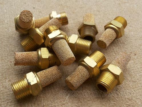 BRASS SILENCERS ตัวเก็บเสียง (หัวยาว),SILENCERS,ตัวเก็บเสียง,brass silencer,silencer,BSL,,Tool and Tooling/Pneumatic and Air Tools/Other Pneumatic & Air Tools