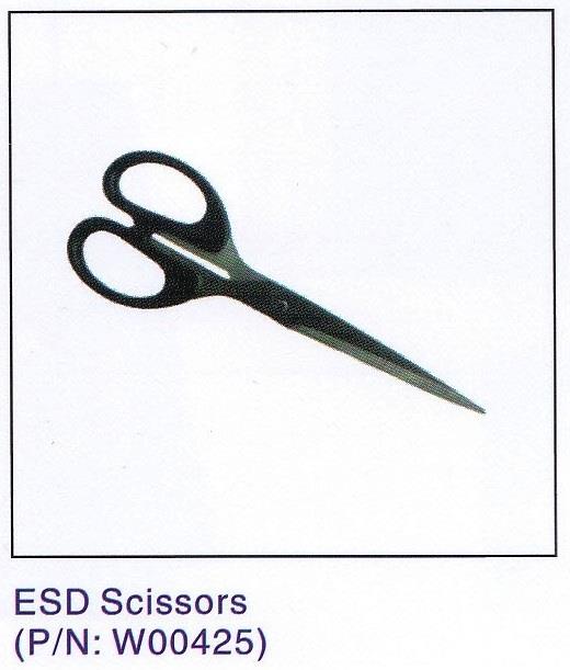  ESD Scissors กรรไกรตัดกระดาษป้องกันไฟฟ้าสถิตย์ WT-425, ESD Scissors,Waterun,Automation and Electronics/Cleanroom Equipment