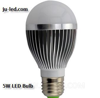 หลอดไฟ LED -LED Bulb E27 220V 5w,หลอดไฟ LED, SPOTLIGHT LED, FLOODLIGHT LED,Bulb,JU-LED,Electrical and Power Generation/Electrical Components/Lighting Fixture