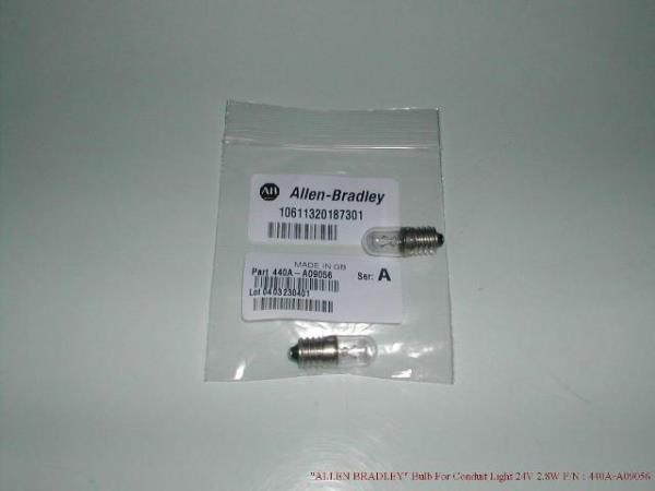 ALLEN-BRADLEY Bulb 440A-A09056,ALLEN-BRADLEY, AB, Bulb, 440A-A09056,ALLEN-BRADLEY,Electrical and Power Generation/Safety Equipment