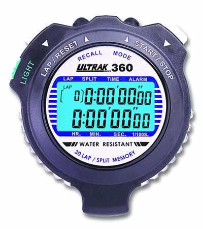 นาฬิกาจับเวลา Ultrak รุ่น 360 Stopwatch,นาฬิกาจับเวลา Ultrak, digital timer จอขนาดใหญ่,Ultrak รุ่น 360 Stopwatch,Instruments and Controls/RPM Meter / Tachometer