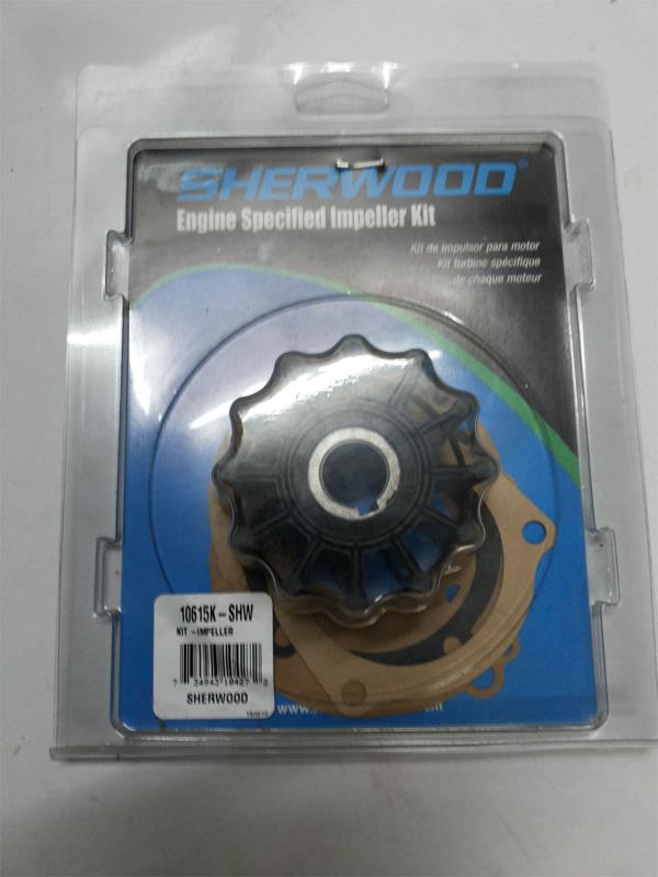 Impeller  10615K-SHW,ใบพัดยาง,Impeller,Sherwood,10615K-SHW,Sherwood,Machinery and Process Equipment/Cooling Systems