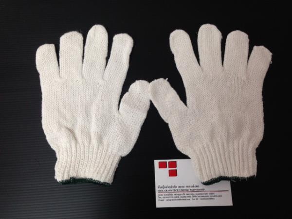 ถุงมืออุตสาหกรรม 5 ขีด ขอบเขียว,ถุงมือ, ถุงมือผ้า, ถุงมืออุตสาหกรรม, ราคาถูก,,Plant and Facility Equipment/Safety Equipment/Gloves & Hand Protection
