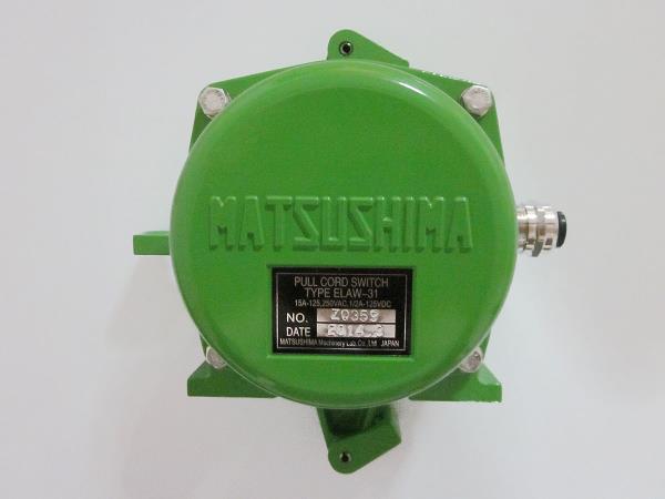 Matsushima ELAW Pull Cord Switch ,Pull Cord Switch, Matsushima,  ELAW-31 , Belt Conveyor, Safety Switch,Matsushima,Automation and Electronics/Electronic Components/Electrical Connector