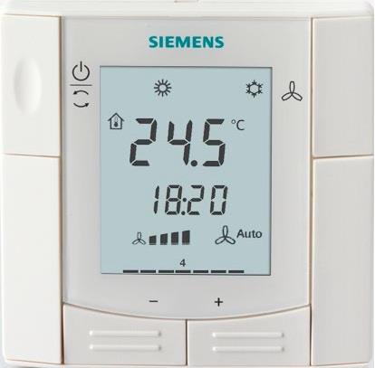 SIEMENS  Semi flush-mount room thermostats with RS485 Modbus communications,SIEMENS,room thermostats,MODBUS,communications,SIEMENS,Automation and Electronics/Automation Systems/General Automation Systems