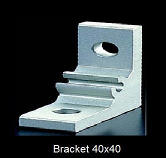 Bracket ฉากยึด (Slot10),ฉาก, ฉากยึด, ตัวเข้ามุม, bracket, accessories,,Metals and Metal Products/Aluminum