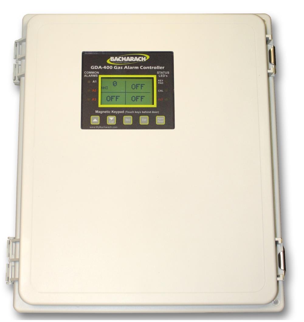 GDA-400 : เครื่องตรวจจับการรั่วไหลก๊าซแบบติดตั้ง ( Fixed gas detectors ),Leak Detectors, monitor, fixed gas detectors,BACHARACH,Instruments and Controls/Sensors