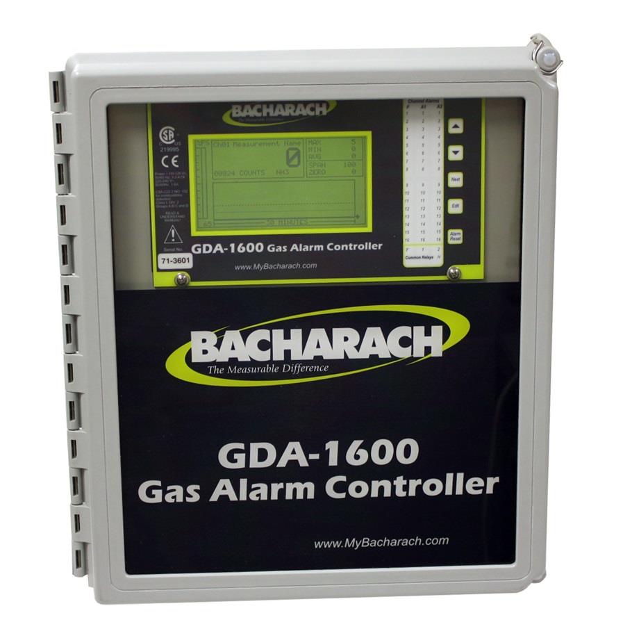 GDA-1600 : เครื่องตรวจจับการรั่วไหลก๊าซแบบติดตั้ง ( Fixed gas detectors ),Leak Detectors, controller, fixed gas detectors, กล่องควบคุม, monitor,BACHARACH,Instruments and Controls/Sensors
