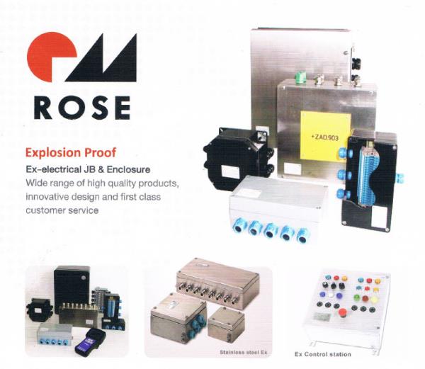Enclousures,ROSE, ENCLOSURES, EXPLOSION PROOF, BRAND,ROSE,Engineering and Consulting/Engineering/Electronic