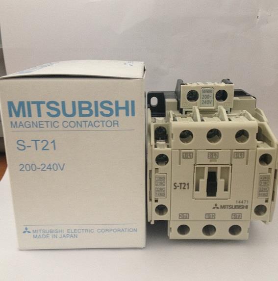 Magnetic Switch S-T21-220/240V.,Magnetic Contactor Mitsubishi S-T21,S-N21 220V ถูก,MITSUBISHI,Electrical and Power Generation/Electrical Components/Contactor