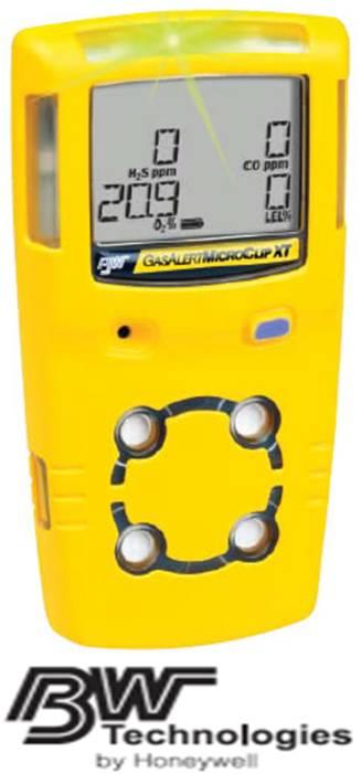 Portable Gas Detector,Portable gas detector / Personal gas detector,BW by Honeywell,Instruments and Controls/Detectors