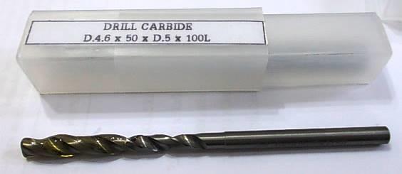 drill c/b dia.4.6x50xD.5x100L ราคาพิเศษ,drill,carbide,,Tool and Tooling/Other Tools