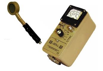 Analog Survey meter with external pancake detector,Analog Survey meter,Survey meter,เครื่องวัดรังสี,geiger counter,LM,Instruments and Controls/Measuring Equipment