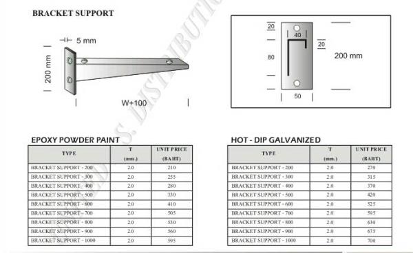 Bracket Support,Accessories Bracket Support,UDS,Electrical and Power Generation/Electrical Equipment/Switchboards