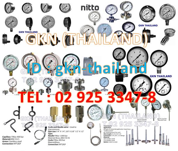 NITTO PRESSURE GAUGE เกจวัดแรงดัน,PRESSURE GAUGE เกจวัดแรงดัน "NITTO",NITTO ,Instruments and Controls/Gauges